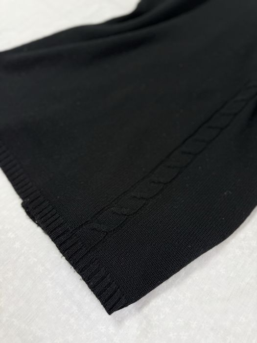 Спідниця чорна довга трикотаж на зиму miss h express розмір l xl