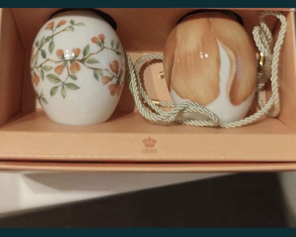 Royal Copenhagen фарфоровые яйца