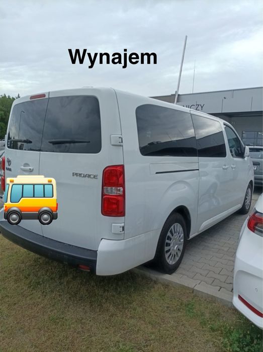 Wynajem 8+1 auto osobowe lub dostawcze