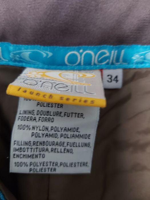 Calças de Ski ou Snowboard da O'Neill - Tam° 34.
