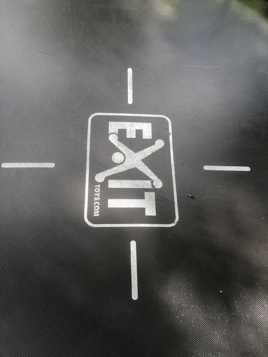 Батут exit tous круглий з захисною сіткою 244 см