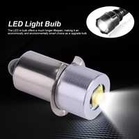 Потужна LED лампочка для ліхтариків MagLite P13.5S 3W 4V-24V 6500k хол