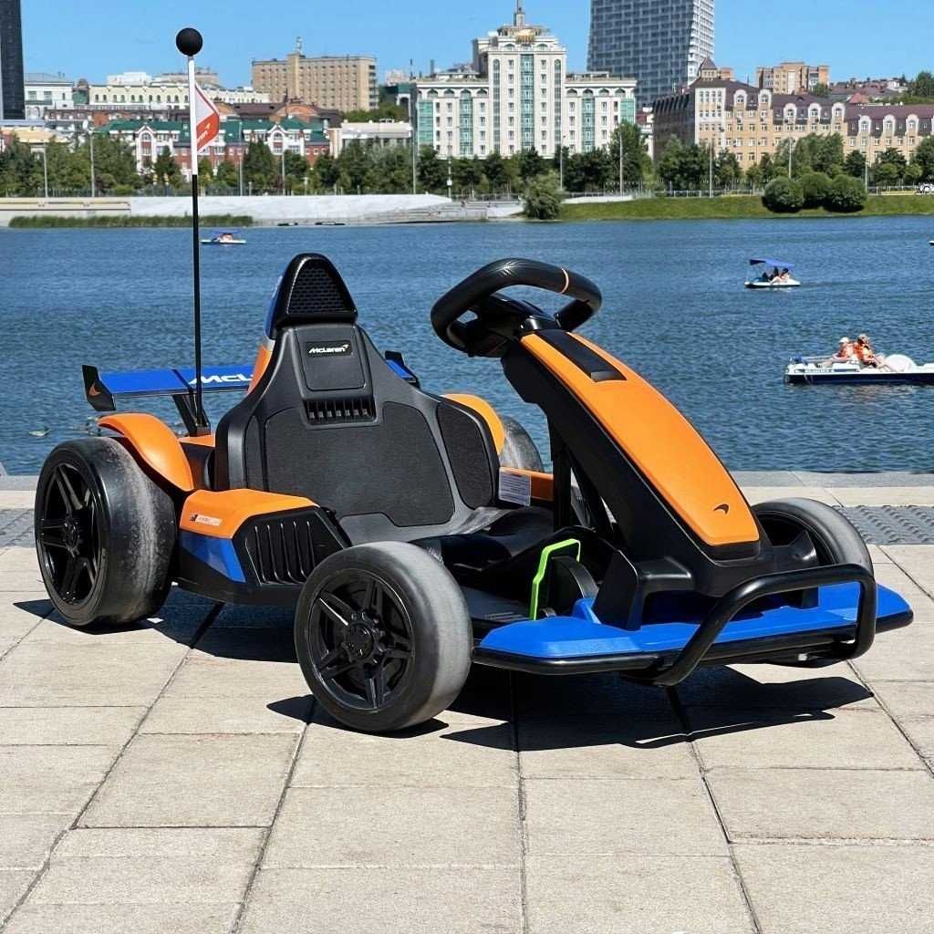 Bolid GOKART MCLAREN DRIFT 24V 400W Elektryczny Auto Akumulator DZIECI