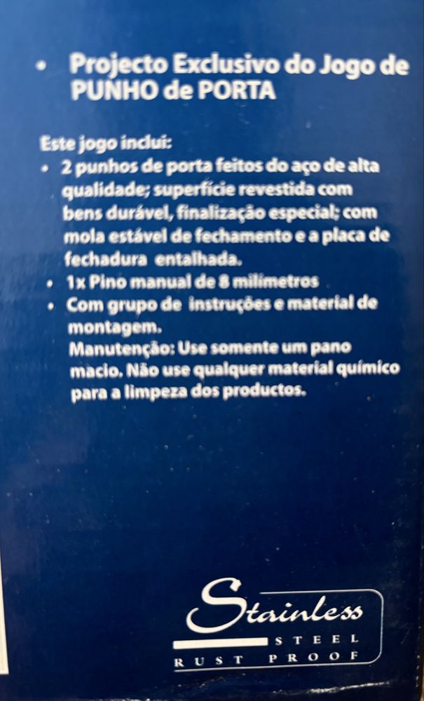 Puxadores de aço de alta qualidade NOVOS
