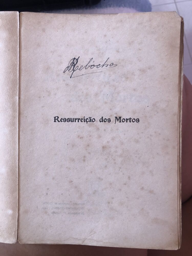 1a edição Ressurreição dos Mortos | Sousa Costa (Portugalia Editora)