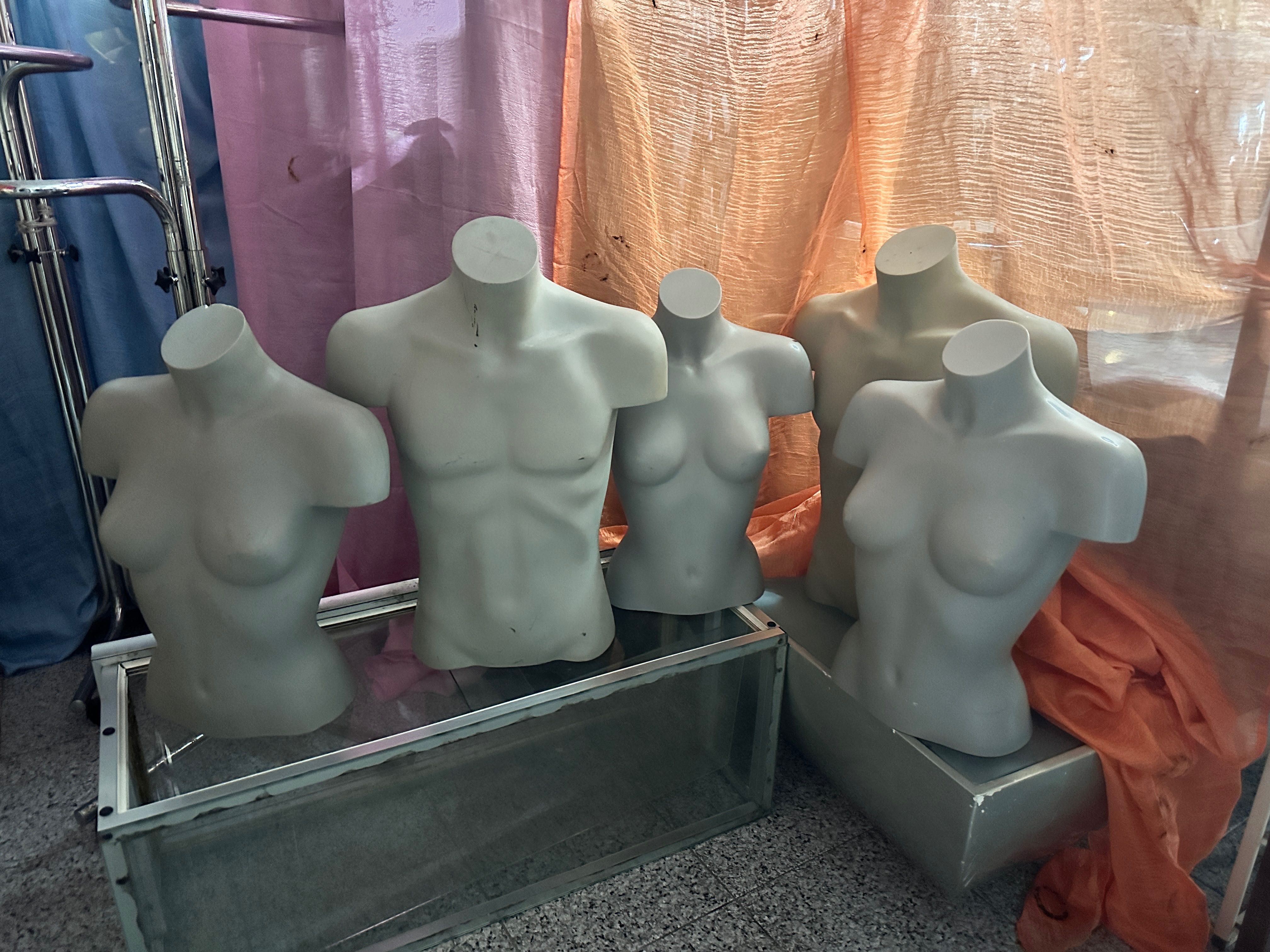 Manequins meio corpo