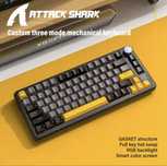 Механическая клавиатура | свичи розовые | attack shark x85 pro