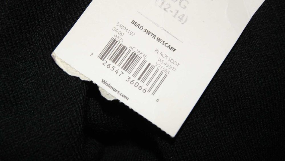 WHITE STAG ROZ.L sweterek damski z szalikiem jak nowy