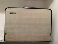 Máquina de costura portátil Bluebird dos anos 70