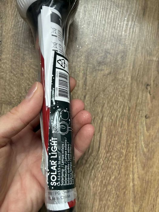 solarna lampa - pingwinek