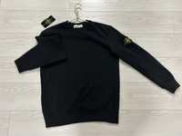 Світшот Stone Island  Garment dyed crew sweat black 7915624-V0029