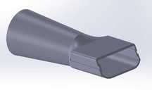 Adapter Katarek / Sopelek do Beko VRT 61821 VD