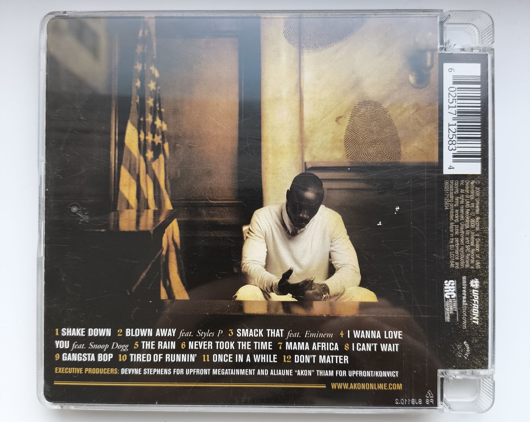 Аудіо диск Akon  - Konvicted (EU) Super Jewel  hip-hop