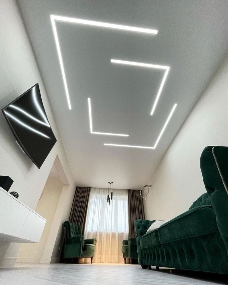 Натяжные потолки карниз в Подарок!