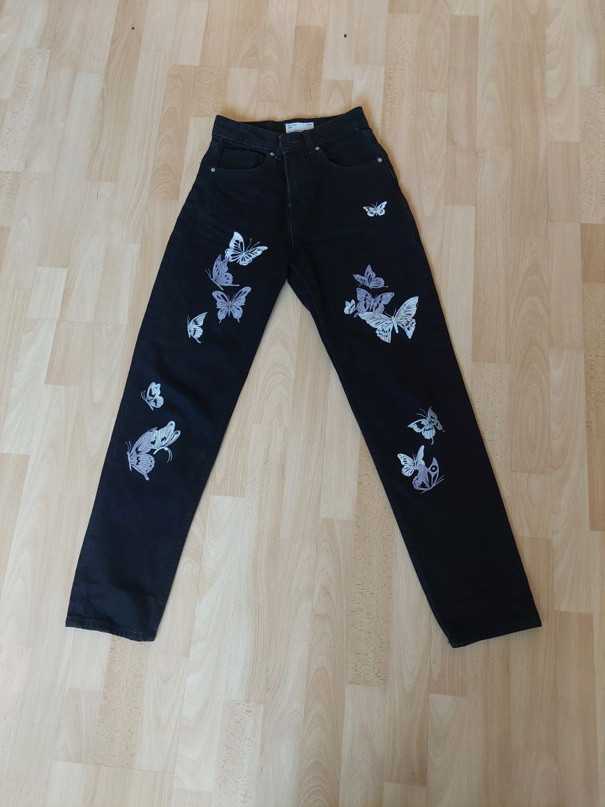 Spodnie jeansy Bershka 32