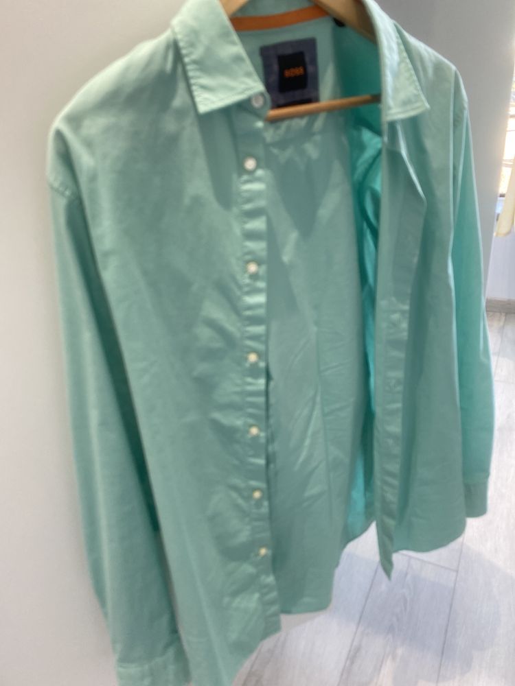 Camisa verde HUGO BOSS