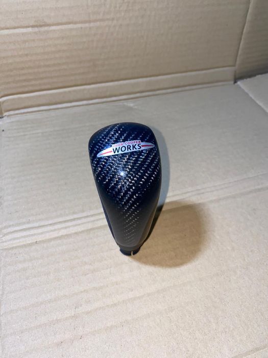 Alavanca de Carbono e Alcantara MINI COOPER JCW