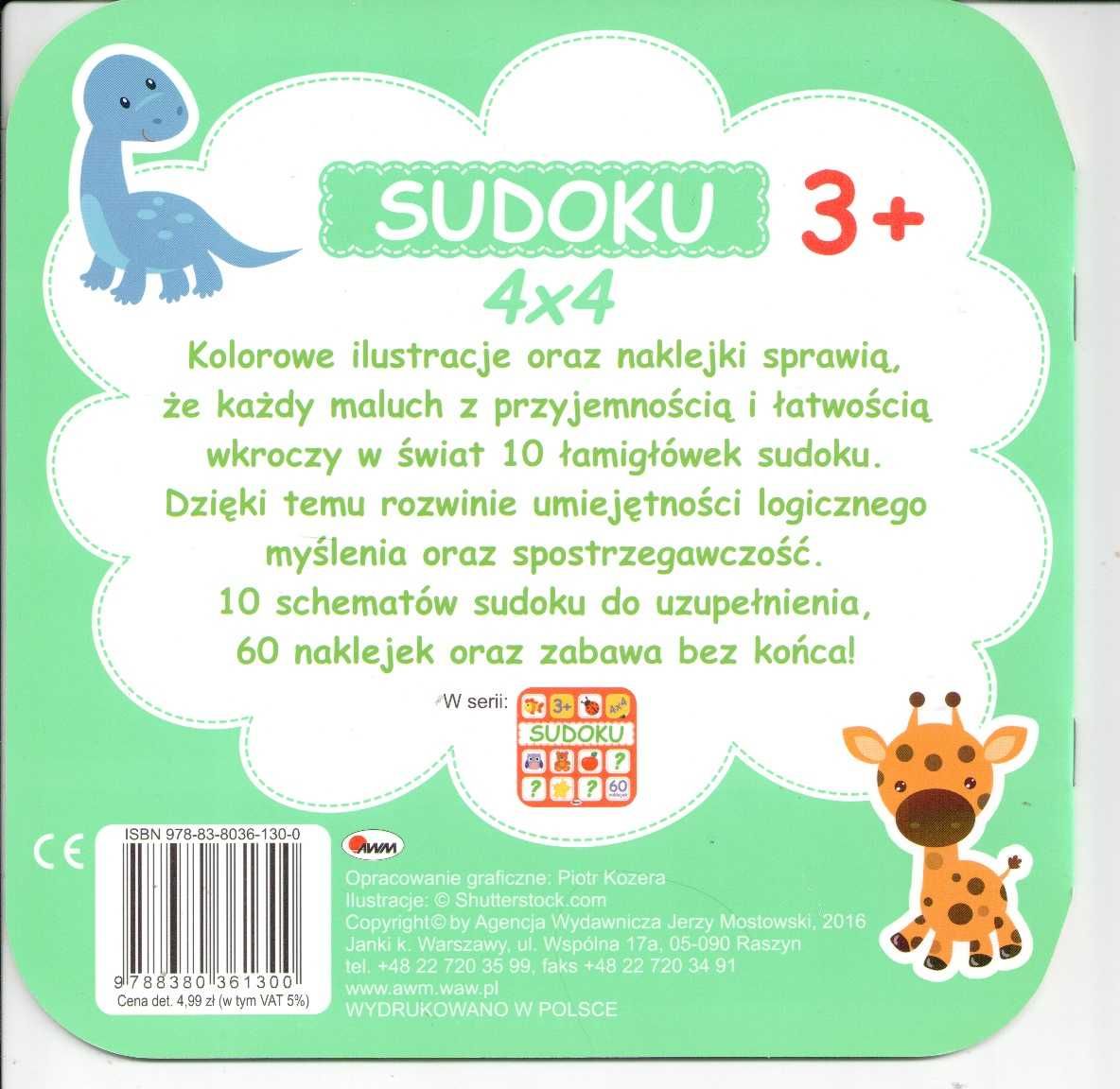 Sudoku 3+ z naklejkami cz.2