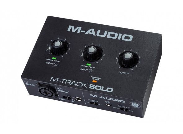 Interface de Áudio M-Audio Solo + Microfone BM-800 à Venda!
