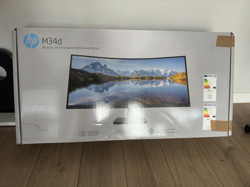 Monitor HP M34d WQHD VA 100Hz 5ms USB-C (3B1W4E9)