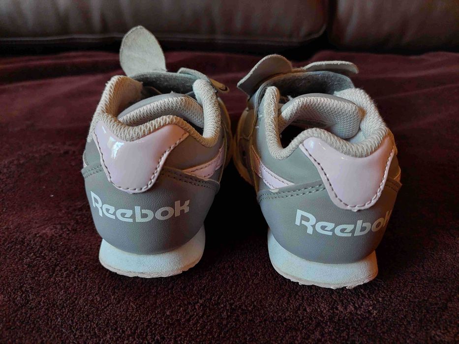 Buty dziewczynka adidasy Reebok rzepy z motywem r. 26.5EU wkł. 16cm