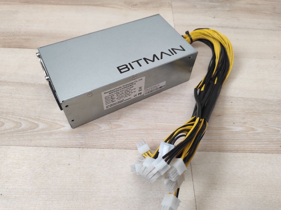 Оригинальный блок питания Bitmain APW7-12-1800-A3 для асика 1800W NEW