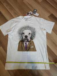 T-shirt pies-nowy