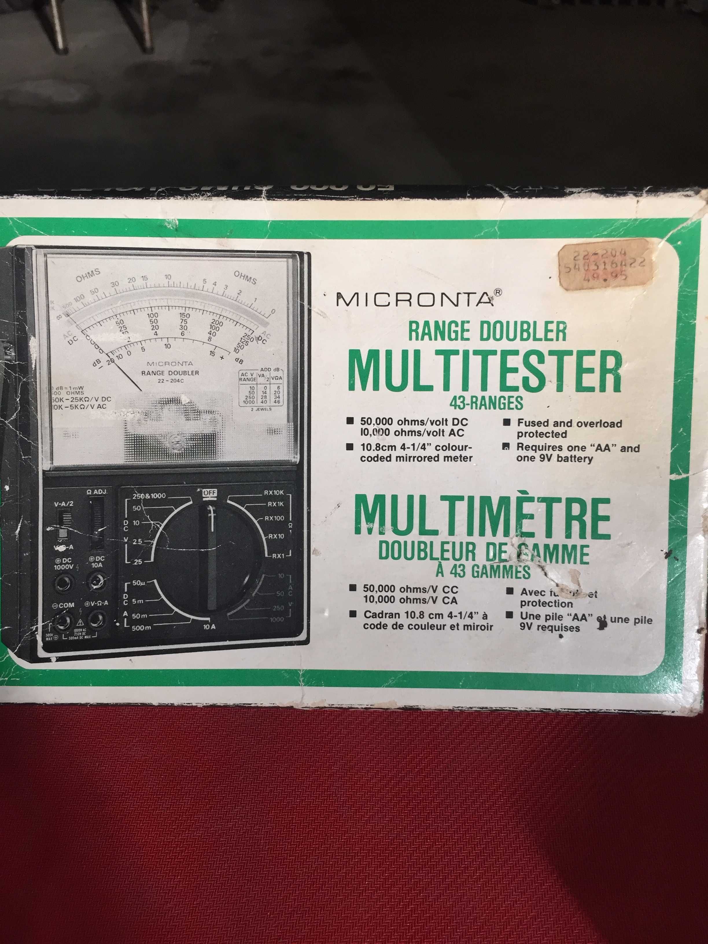 Multitester  Micronte