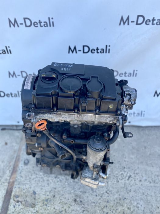 Двигатель мотор 1.9 BLS двигун Passat Caddy Skoda Golf Touran BKD BXE