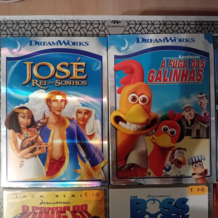 Filmes de Animação da DreamWorks e Disney-Pixar I.