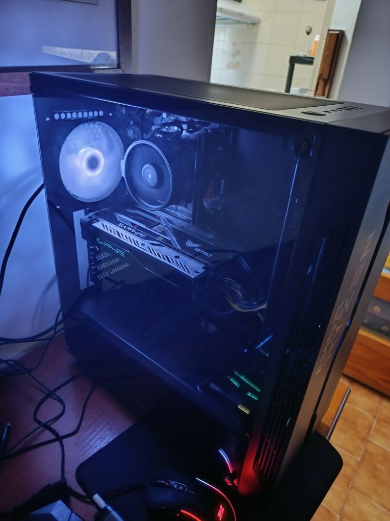 PC ryzen 5 | RX 480 | 16GB | SSD 240  torre nova.| 3x no APP KLARNA