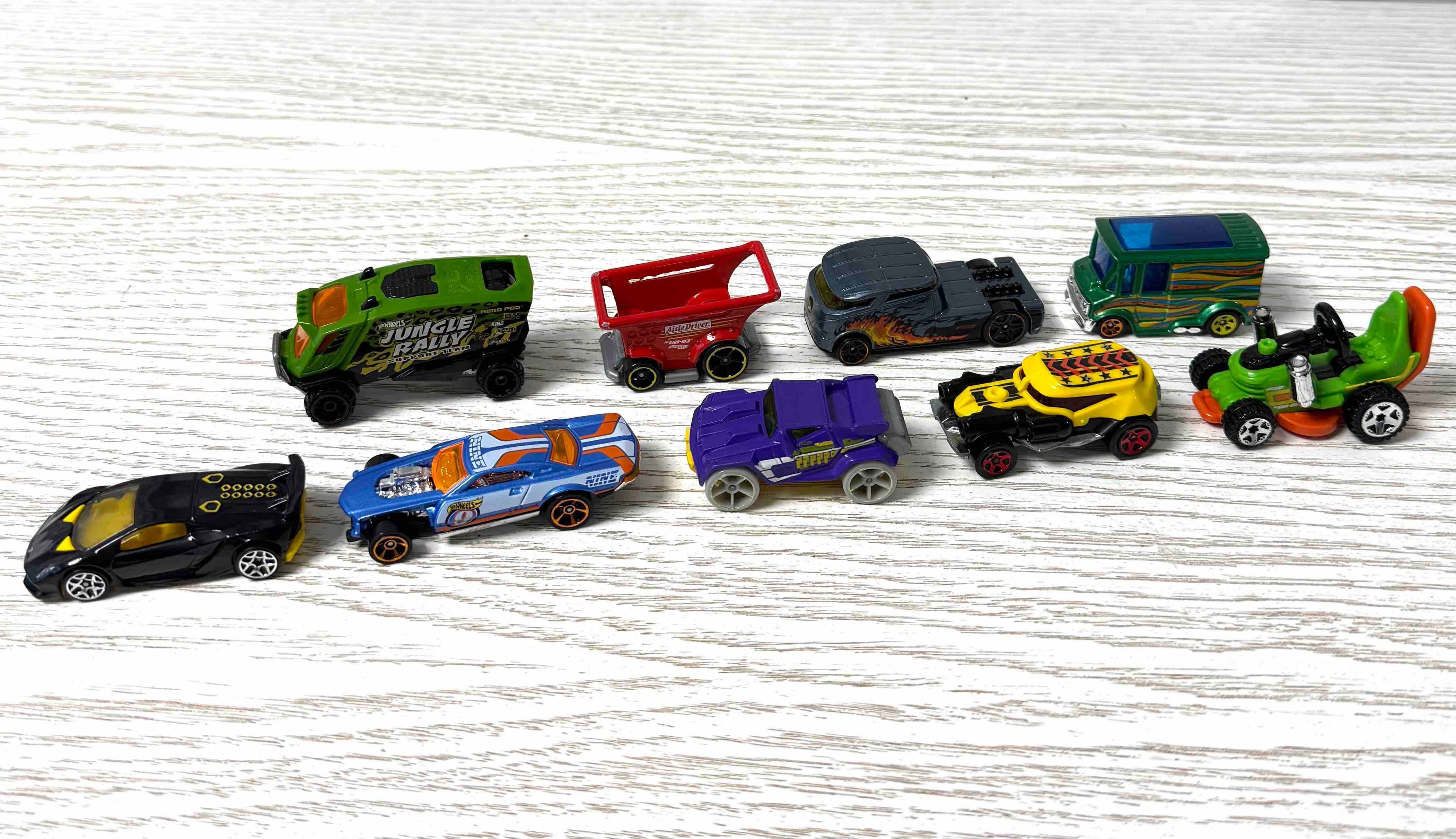 Хот Вілс машинки 9штук Hot Wheels Лот 15