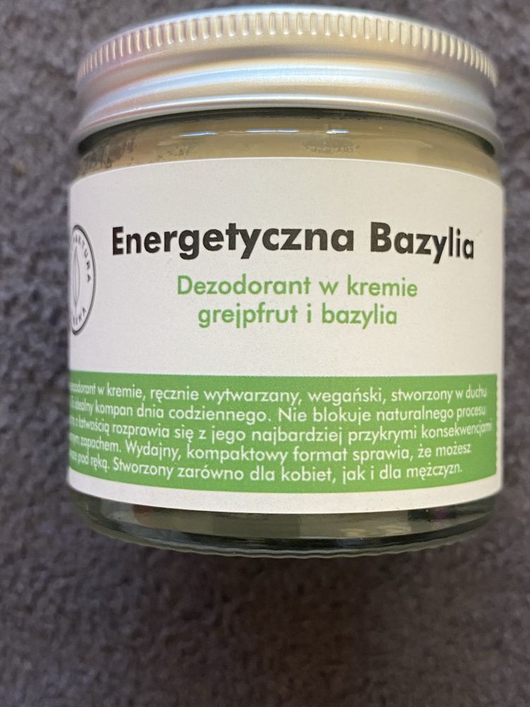 Manufaktura Piękna dezodorant w kremie grejpfrut i bazylia 60 ml