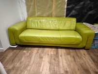 Skóra naturalna sofa dwuosobowa skórzana fotel