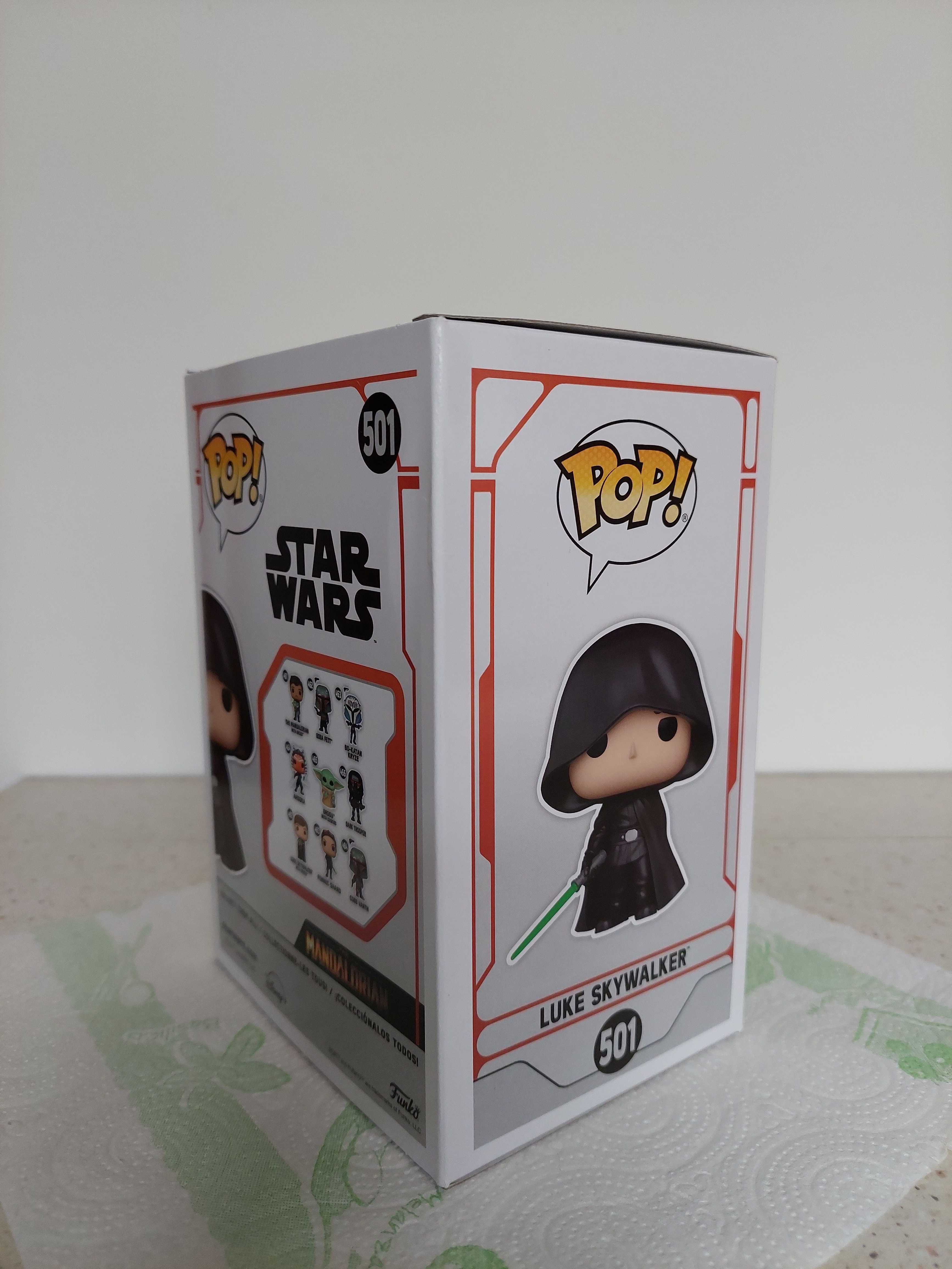 Funko POP Star Wars #501 Hooded Luke Skywalker GiTD