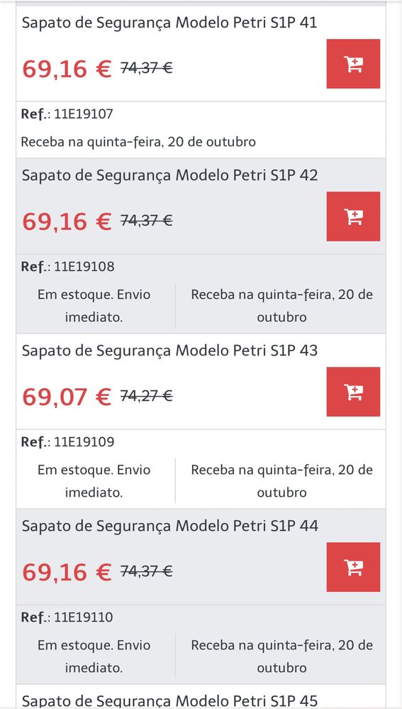 Sapato de Proteção PETRI S1 P SRC COFRA N42