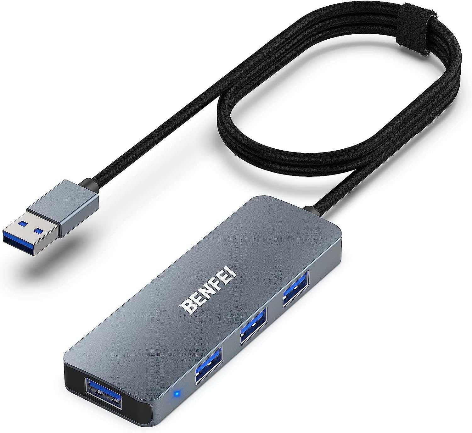 BENFEI HUB 4w1 4x USB 3.0 kabel 1m MacBook PC
