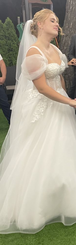 Весільна сукня Ricca Sposa А-силует L-XL
