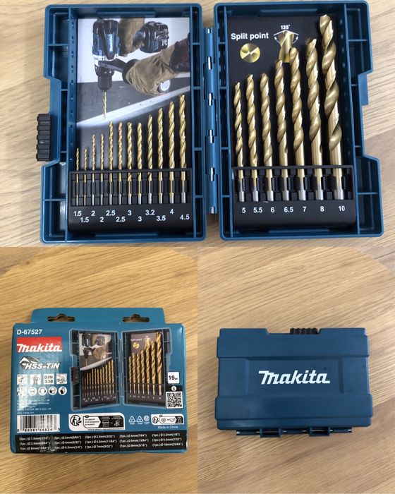 Набір біти,свердла ударні на шуруповерт імпакт Milwaukee,Makita,Dewalt