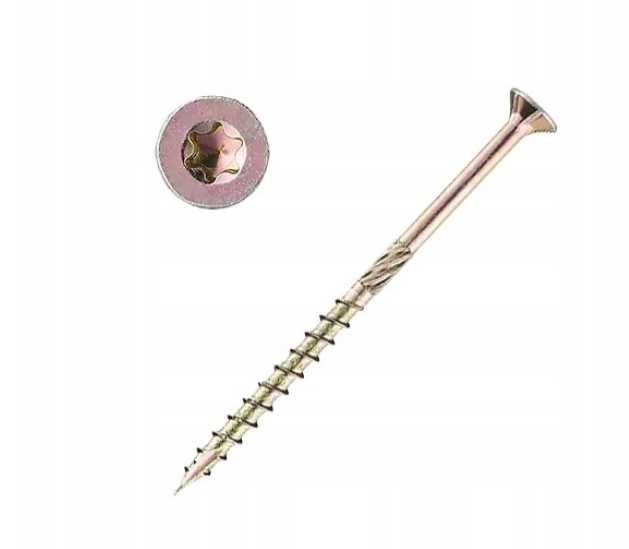 Zestaw wkrętów do drewna 4x60 (400szt)  + 4.5x80 (200szt) =3 paczki