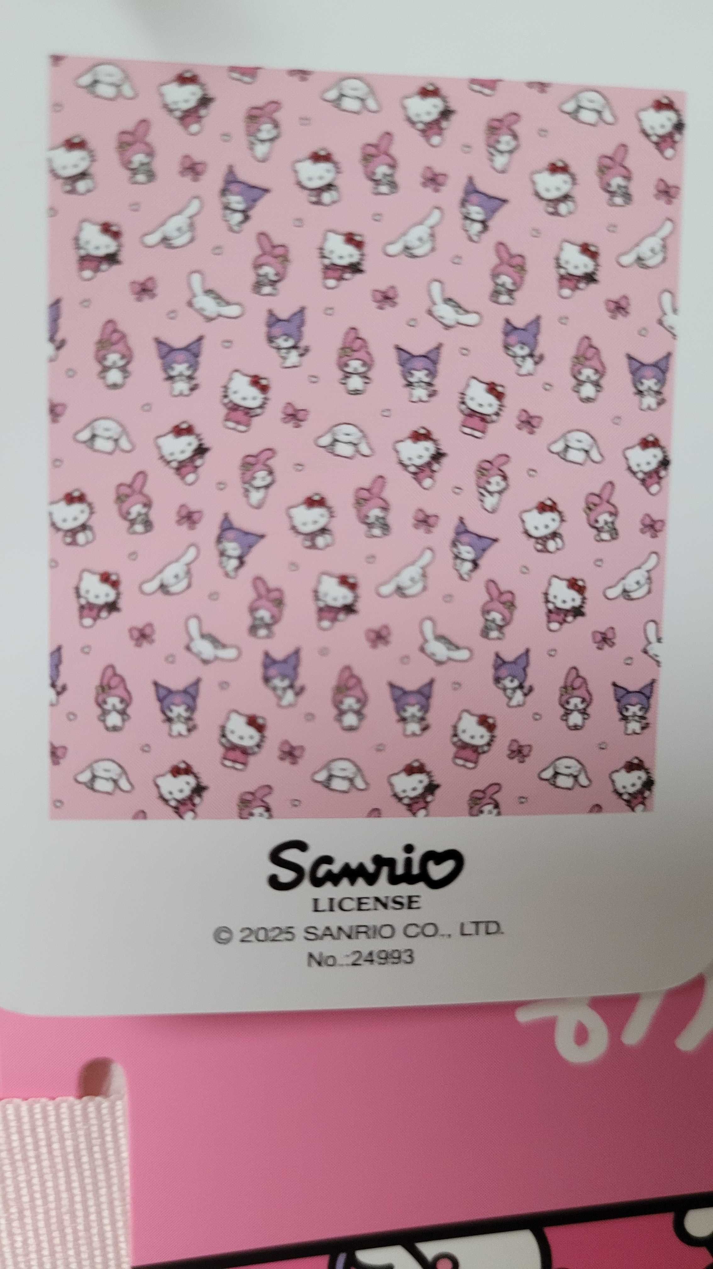 Duży ciepły koc Hello Kitty Kuromi PRIMARK