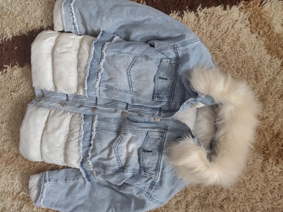 Куртка зимова джинсова