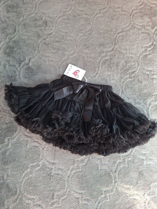 Czarna tiulowa spódniczka balet tutu