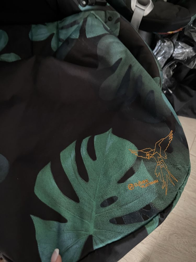 Cybex wozek 3 w 1 komplet birds of paradise