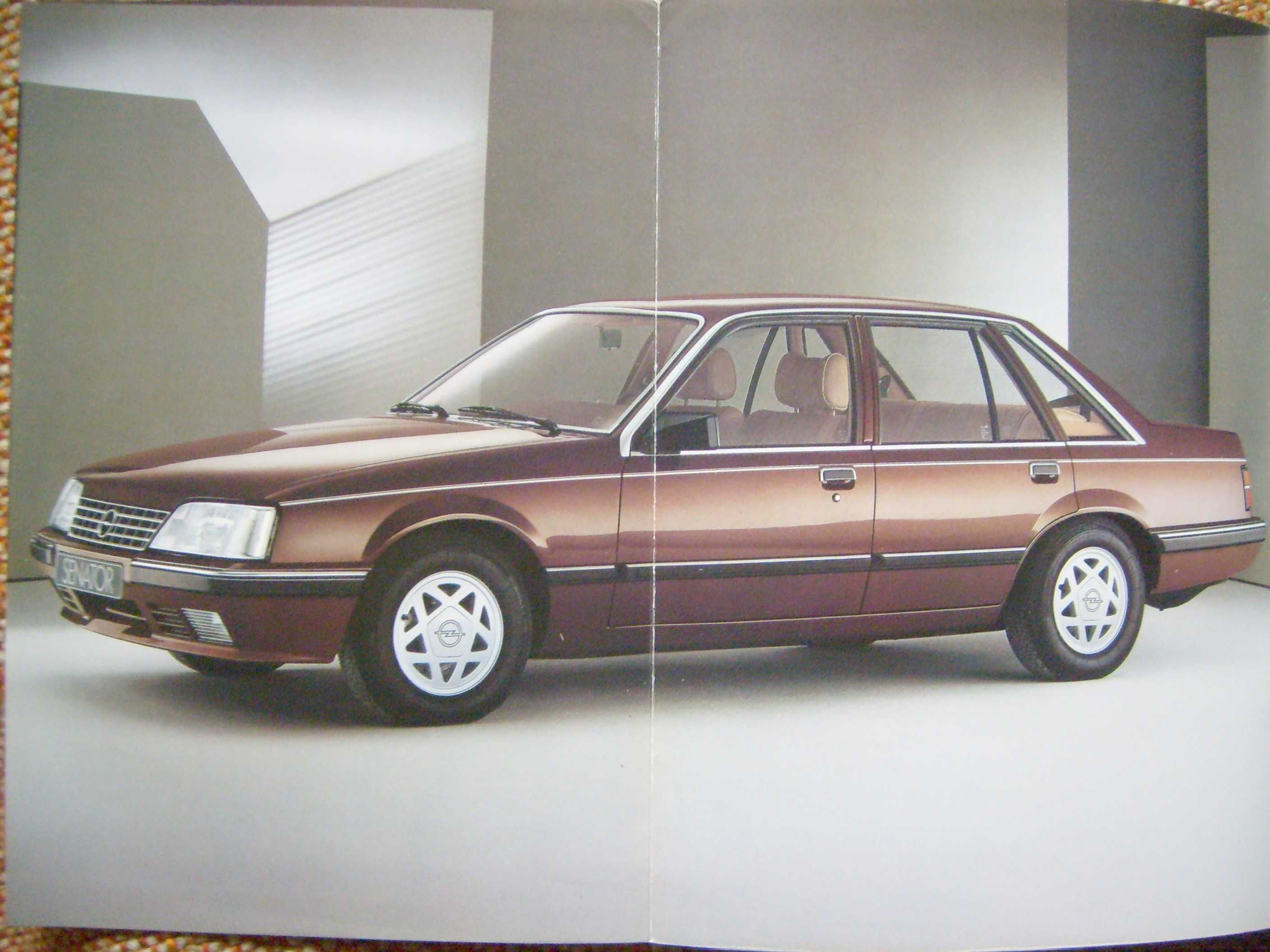 OPEL Senator A2 2.2i / 2.5i / 3.0i / 2.3 TD - 1984 * prospekt 36 str.