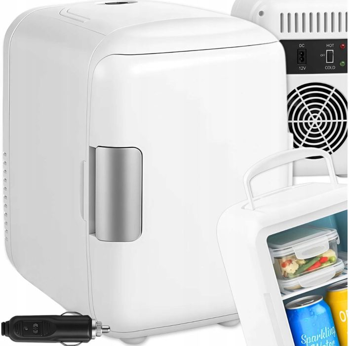 Lodówka Samochodowa Turystyczna 12V Przenośna Chłodzenie i Grzanie