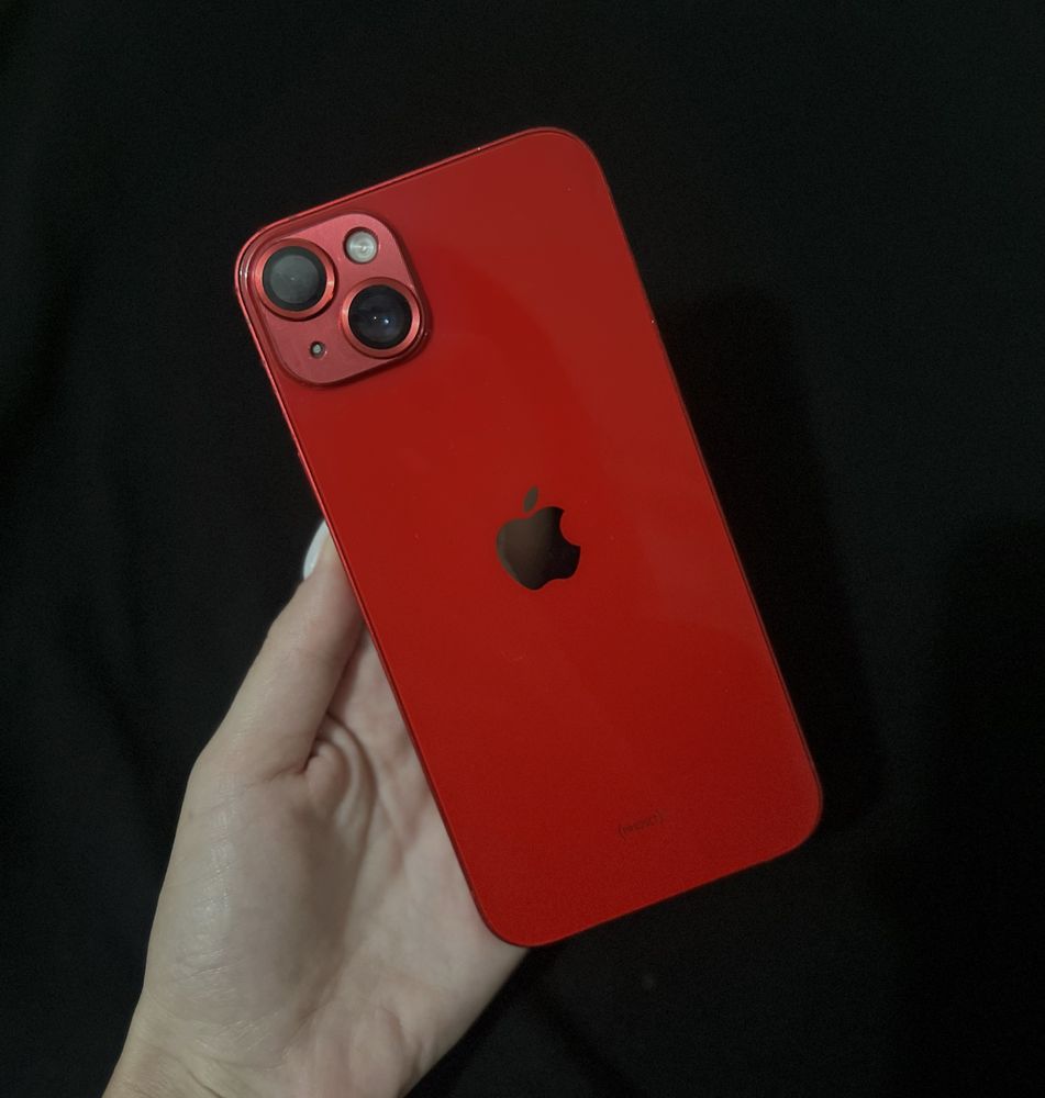 iPhone 14 plus , red,128 gb,neverlock, e-sim