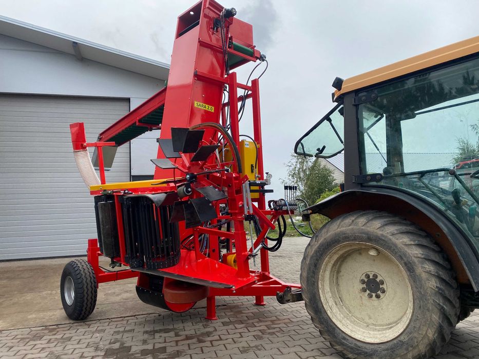 Kombajn do zbioru jabłek przemysłowych SARA 2.0 sadowniczy FMS KUREK