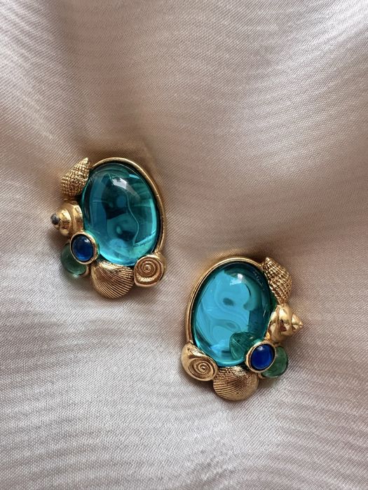 Рідкісні вінтажні кліпси Trifari