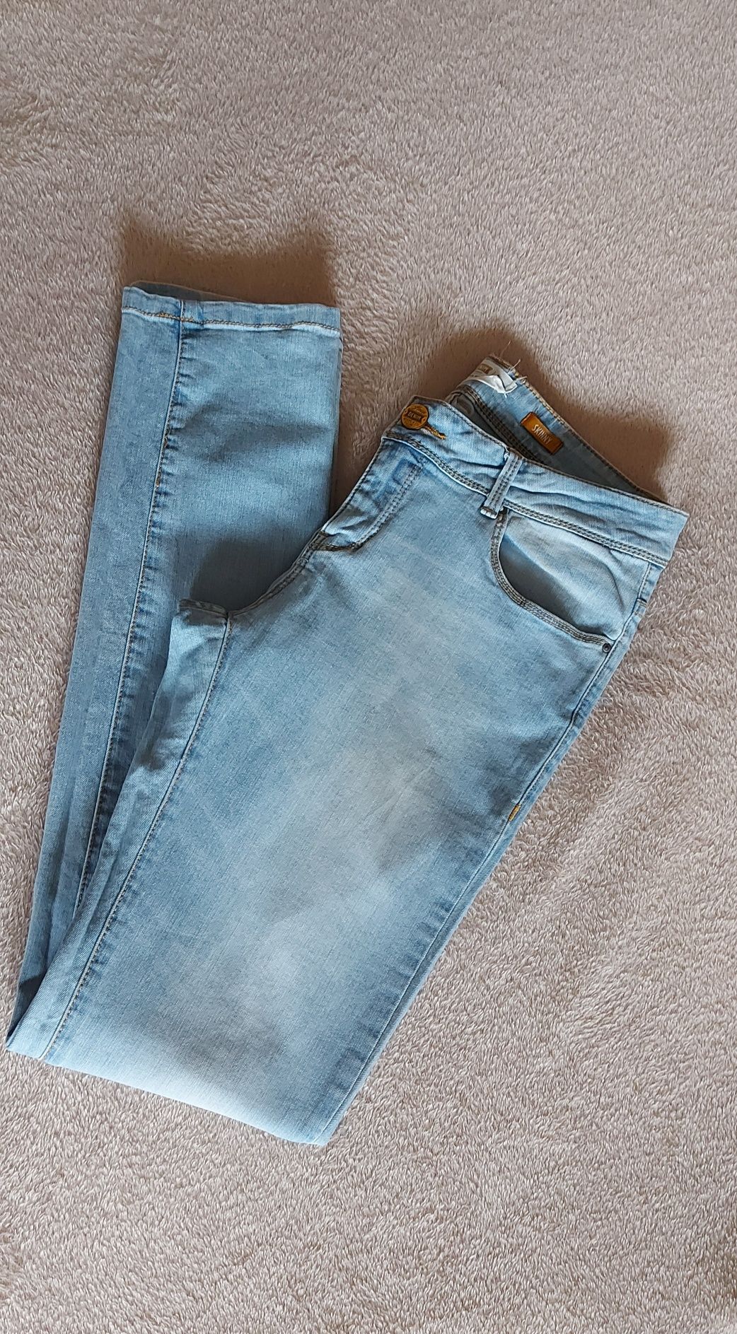 Jeansy błękitne, House Denim, Skinny, 42, 2